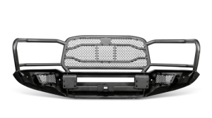 Dodge Ram Bumper - Front - Body Armor 4x4 - Ambush XT - Light Texture Black - `19-`24